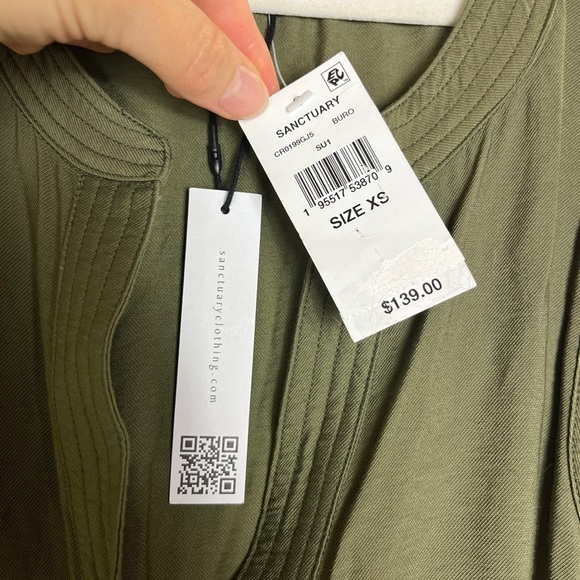 Sanctuary Khaki Sleeveless Jumpsuit - Picture 3 of 12